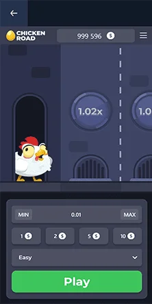 jeu du poulet un nombre dos variable